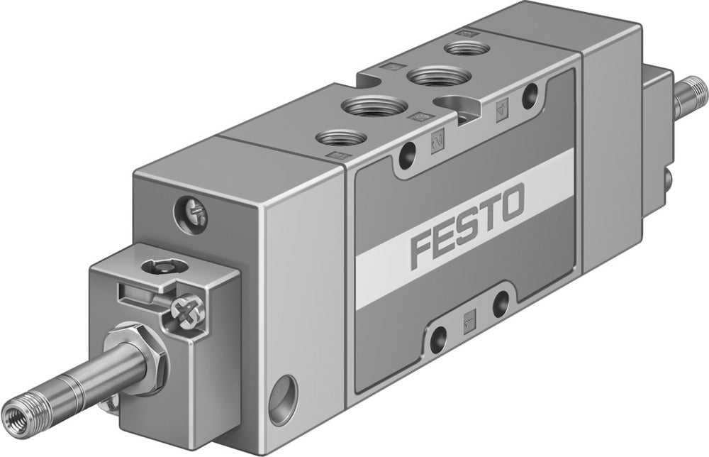 Festo 5/3 Exhausted Air Solenoid Valve G1/4 1600l/min - 31002