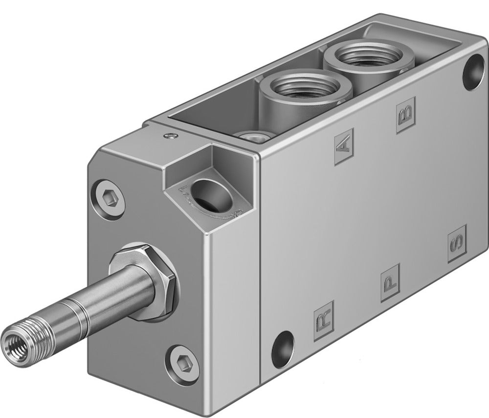 Festo 5/2 Monostabiel Lucht Magneetventiel G1/4 1000L/Min - 10349
