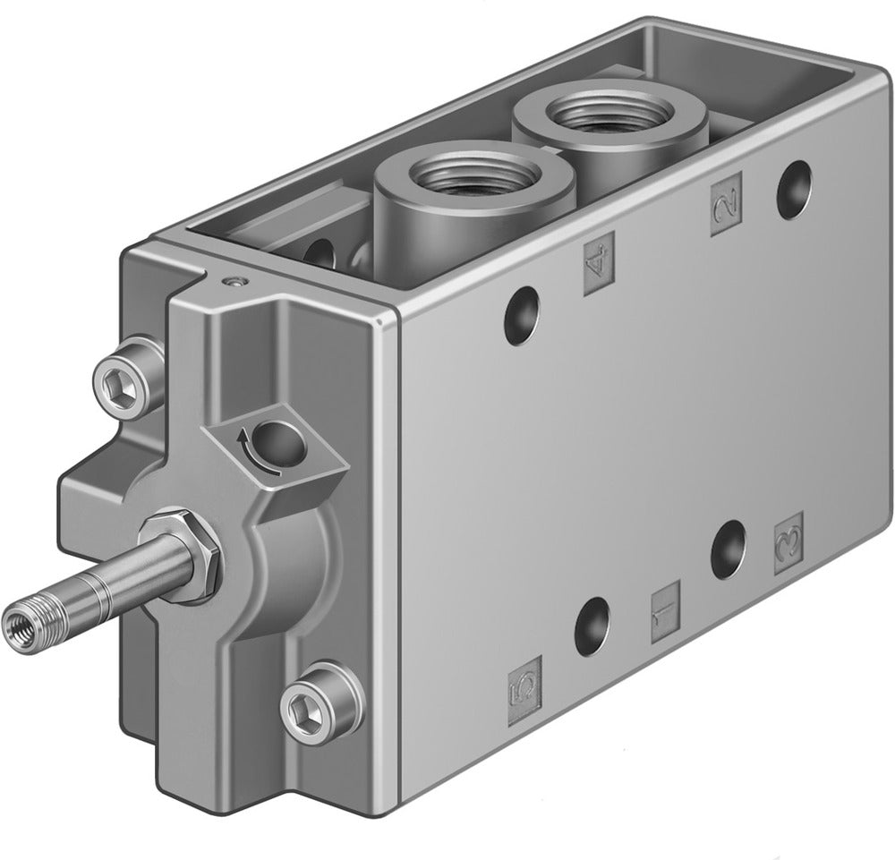 Festo 5/2 Monostabiel Lucht Magneetventiel G1/2 3700L/Min - 535908