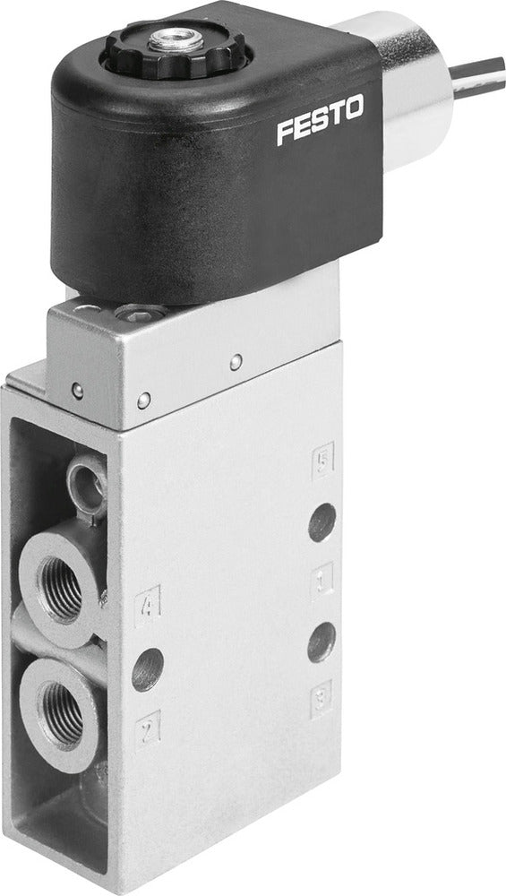 Festo 5/2 Monostabiele Lucht Magneetventiel G1/8 500L/Min - 535909