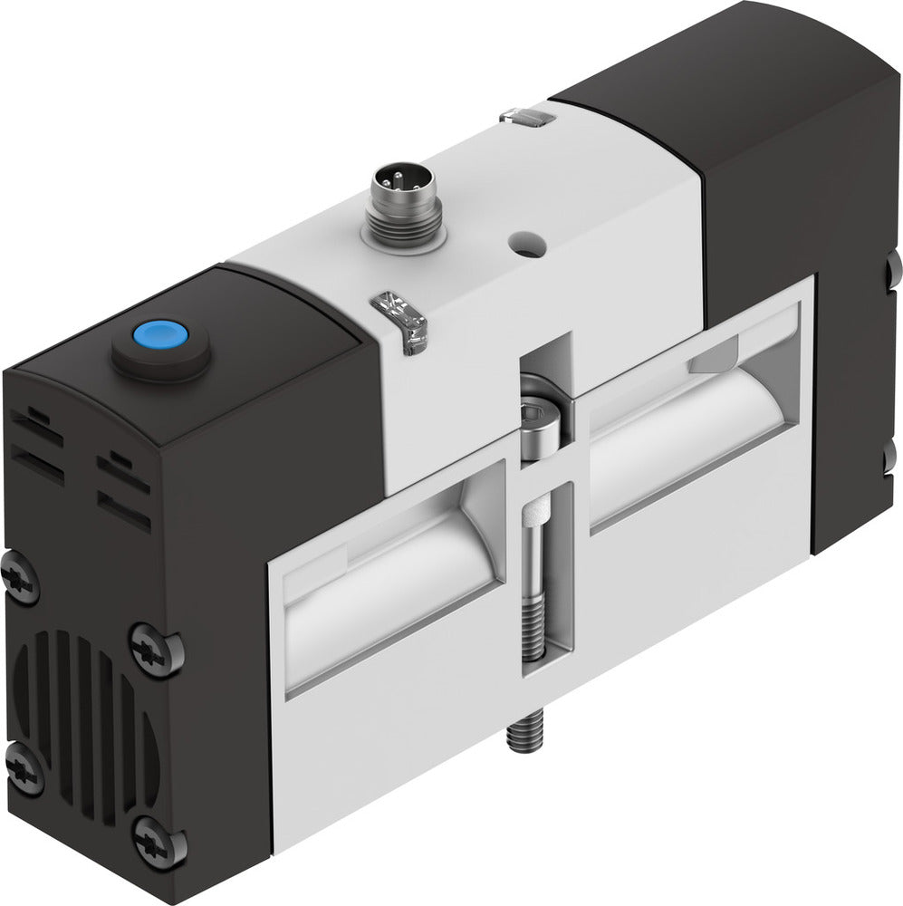 Festo 5/2 Monostabiele Lucht Magneetventiel Bouwgrootte 26mm ISO 15407-1 1100l/min - 534525