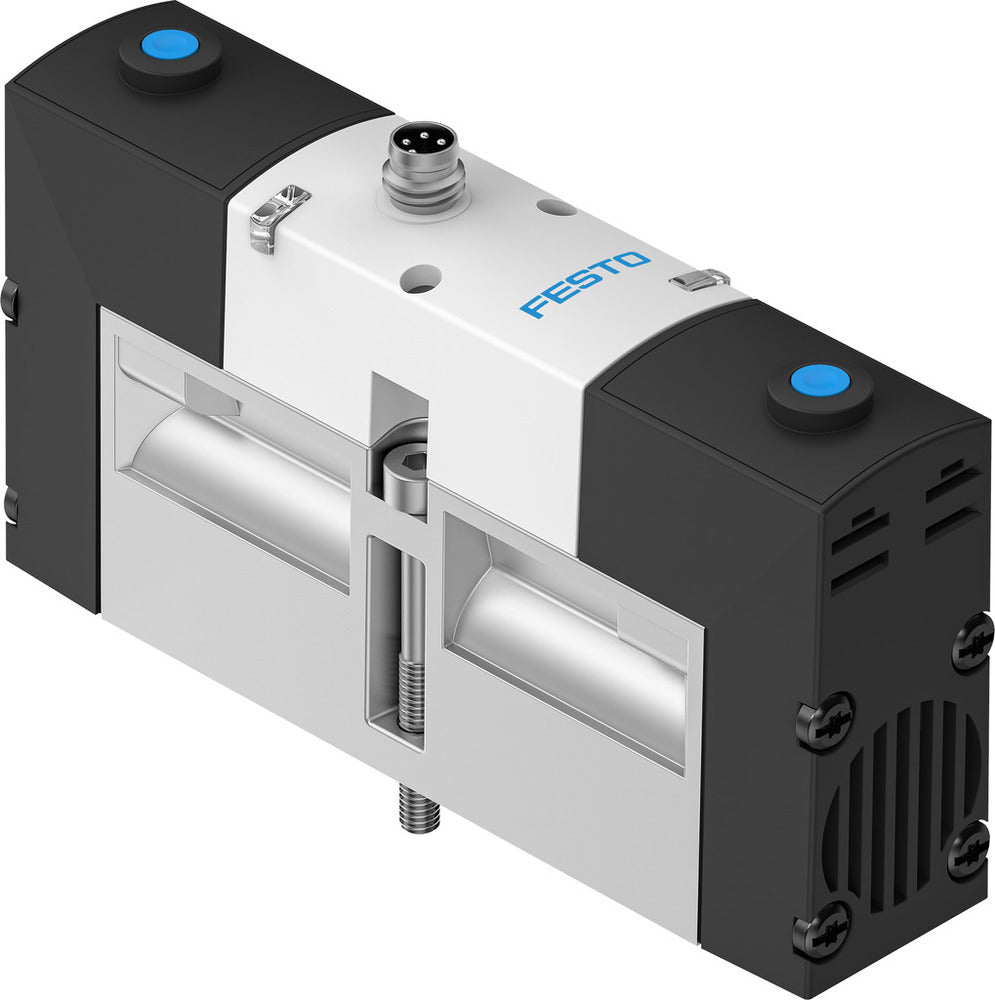 Festo 5/2 Bistabiel Dominant Lucht Magneetventiel Bouwgrootte 26mm ISO 15407-1 1100l/min - 534528