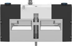 Festo 5/3 Geperst Lucht Magneetventiel Bouwgrootte 26mm ISO 15407-1 1000l/min - 534531