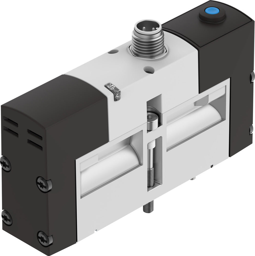 Festo 5/2 Monostabiele Lucht Magneetventiel Bouwgrootte 26mm ISO 15407-1 1100l/min - 534546