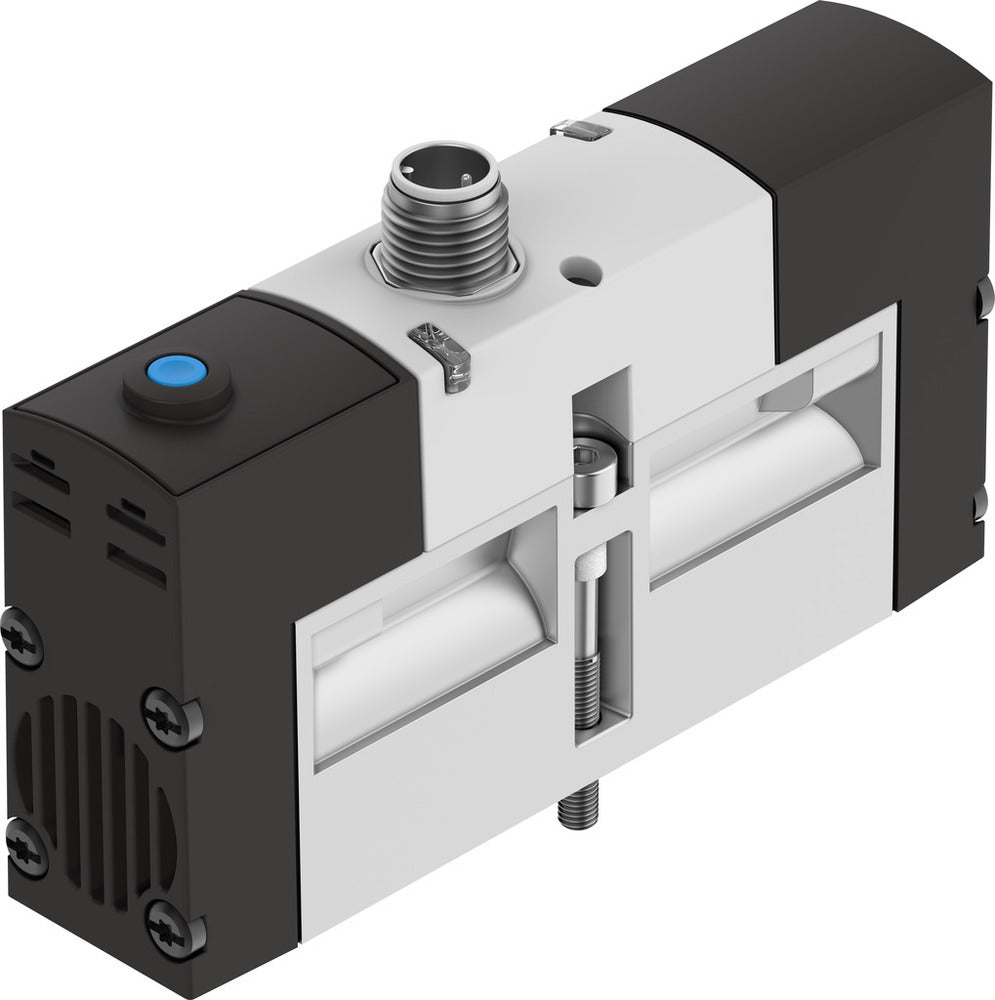 Festo 5/2 Monostabiele Lucht Magneetventiel Bouwgrootte 26mm ISO 15407-1 1100l/min - 534546