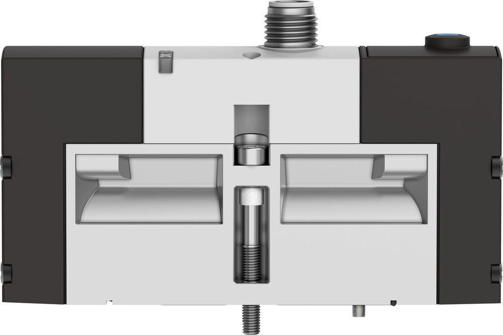 Festo 5/2 Monostabiele Lucht Magneetventiel Bouwgrootte 26mm ISO 15407-1 1100l/min - 534556