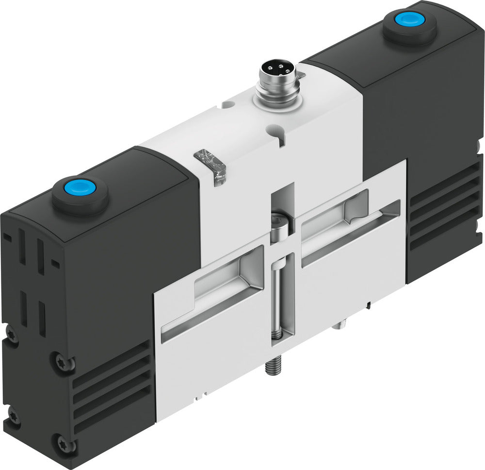 Festo 5/3 Geperst Lucht Magneetventiel Bouwgrootte 18mm ISO 15407-1 Bouwgrootte 02 VDMA 24563 450l/min - 534780