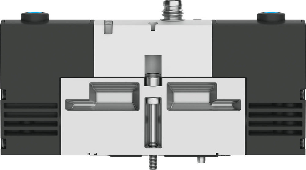 Festo 2x3/2 NO Monostabiele Lucht Magneetventiel Bouwgrootte 18mm ISO 15407-1 Bouwgrootte 02 VDMA 24563 400l/min - 534772