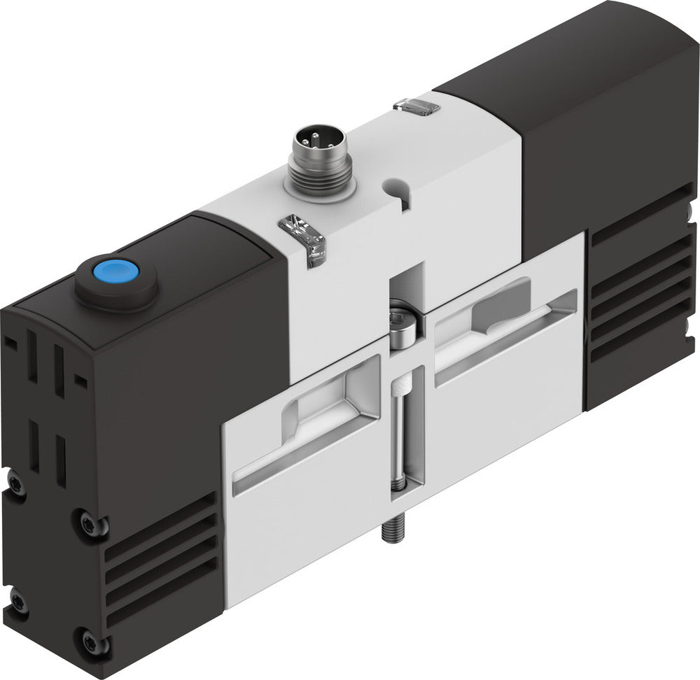 Festo 5/2 Monostabiel Lucht Magneetventiel Bouwgrootte 18mm ISO 15407-1 Bouwgrootte 02 VDMA 24563 550l/min - 534774