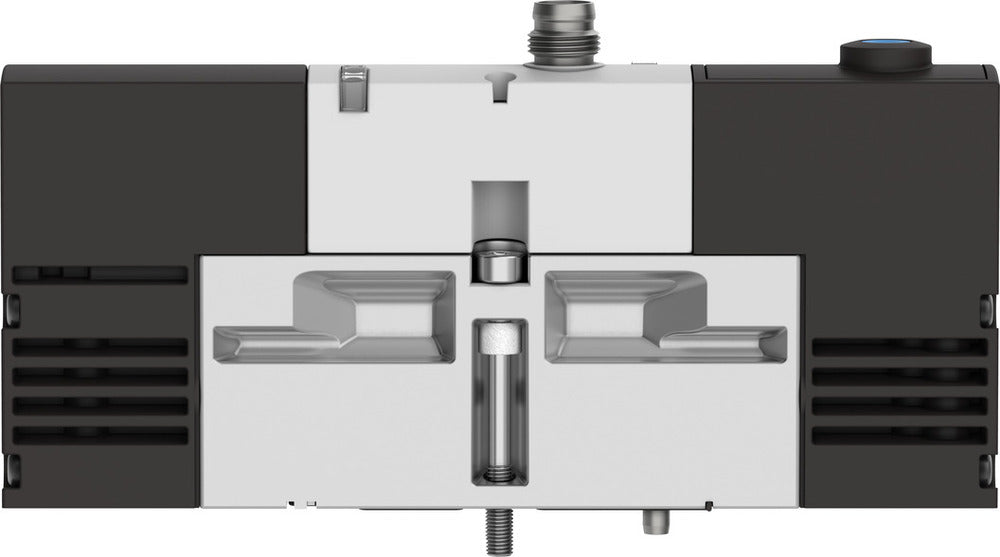 Festo 5/2 Monostabiel Lucht Magneetventiel Bouwgrootte 18mm ISO 15407-1 Bouwgrootte 02 VDMA 24563 550l/min - 534774