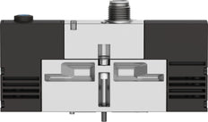 Festo 5/2 Monostabiel Lucht Magneetventiel Bouwgrootte 18mm ISO 15407-1 Bouwgrootte 02 VDMA 24563 550l/min - 546768