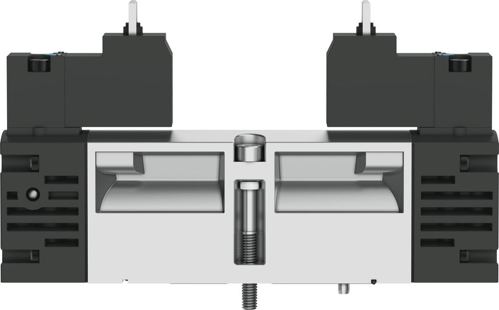 Festo 2x3/2 NC Monostabiel Lucht Magneetventiel Bouwgrootte 26mm ISO 15407-1 900l/min - 547068