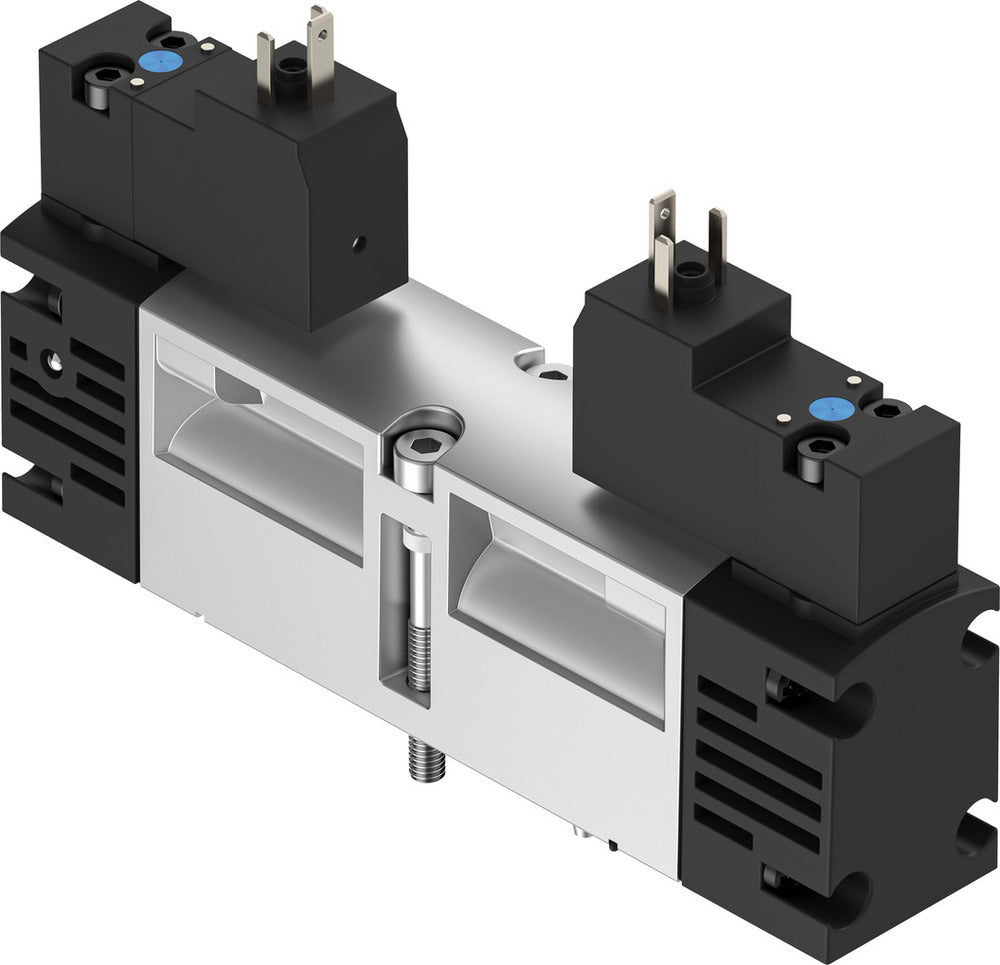 Festo 2x3/2 NO Monostabiel Lucht Magneetventiel Bouwgrootte 26mm ISO 15407-1 900l/min - 547210