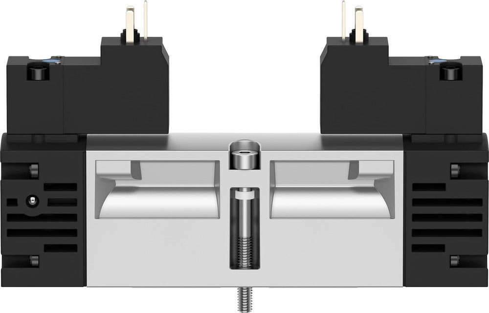 Festo 5/3 NC Lucht Magneetventiel Bouwgrootte 26mm ISO 15407-1 1000l/min - 547186