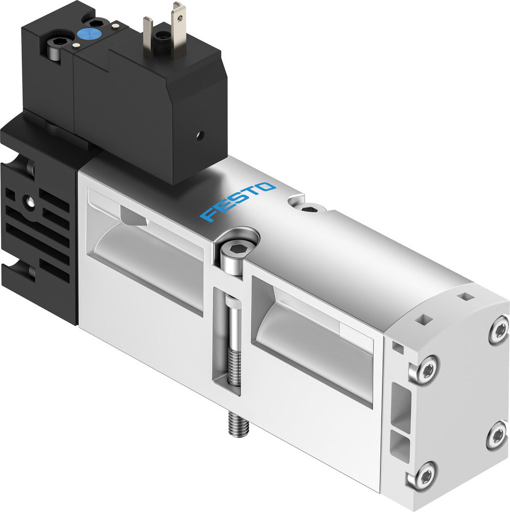 Festo 5/2 Monostabiel Lucht Magneetventiel Bouwgrootte 26mm ISO 15407-1 1100l/min - 547240