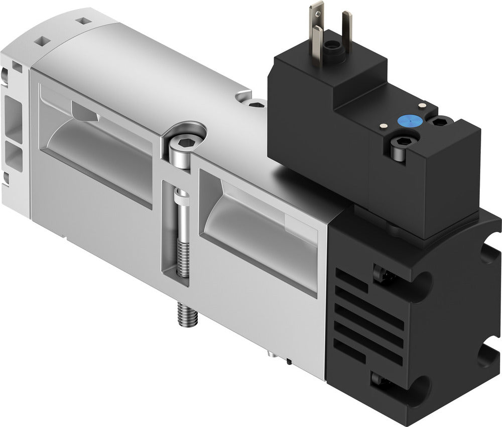 Festo 5/2 Monostabiel Lucht Magneetventiel Bouwgrootte 26mm ISO 15407-1 1100l/min - 547198