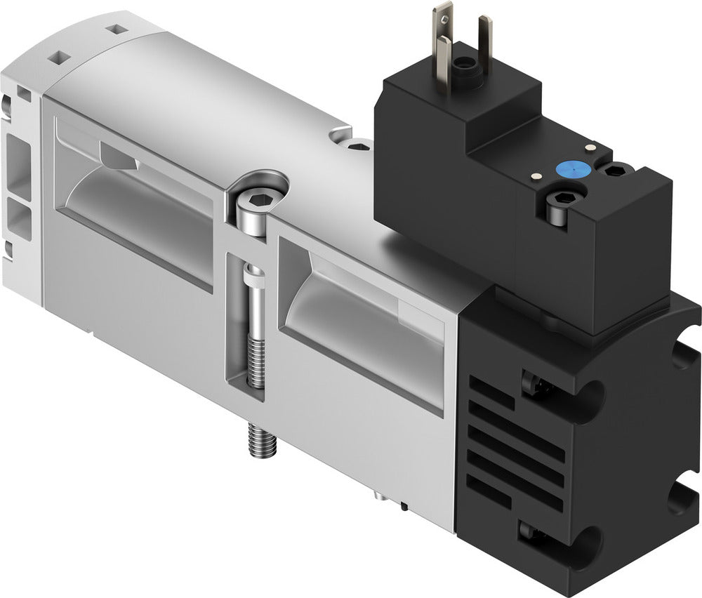 Festo 5/2 Monostabiel Lucht Magneetventiel Bouwgrootte 18mm ISO 15407-1 550l/min - 547199