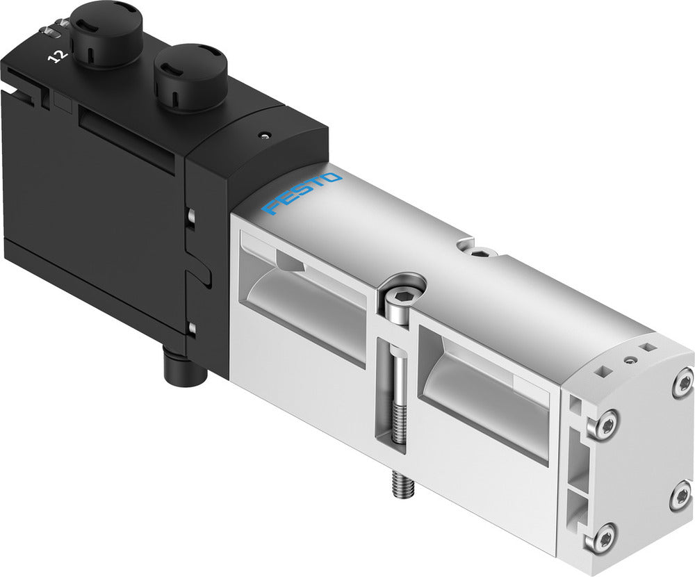 Festo 5/3 Exhausted Air Solenoid Valve Size 26mm ISO 15407-2 1000l/min - 8033028
