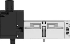 Festo 5/2 Monostabiele Lucht Magneetventiel Bouwgrootte 18mm ISO 15407-2 550l/min - 8033452