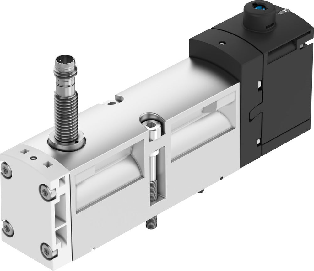 Festo 5/2 Monostabiel Lucht Magneetventiel Bouwgrootte 26mm ISO 15407-2 1100l/min - 560724