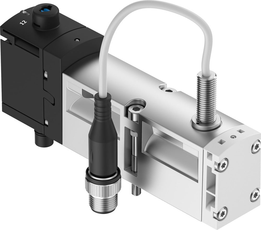 Festo 5/2 Monostabiel Lucht Magneetventiel Bouwgrootte 26mm ISO 15407-2 1100l/min - 570850