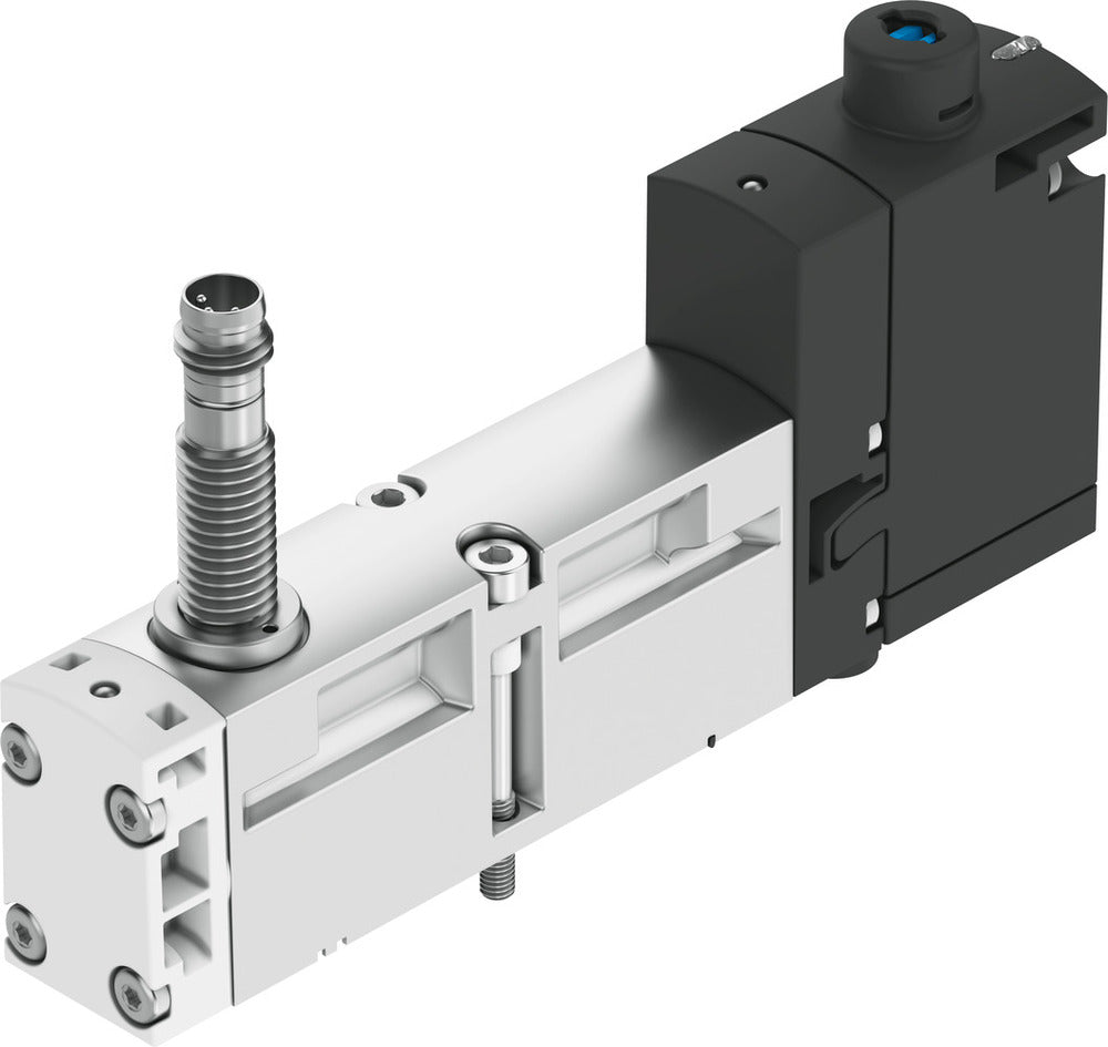 Festo 5/2 Monostabiel Lucht Magneetventiel Bouwgrootte 18mm ISO 15407-2 550l/min - 8033495