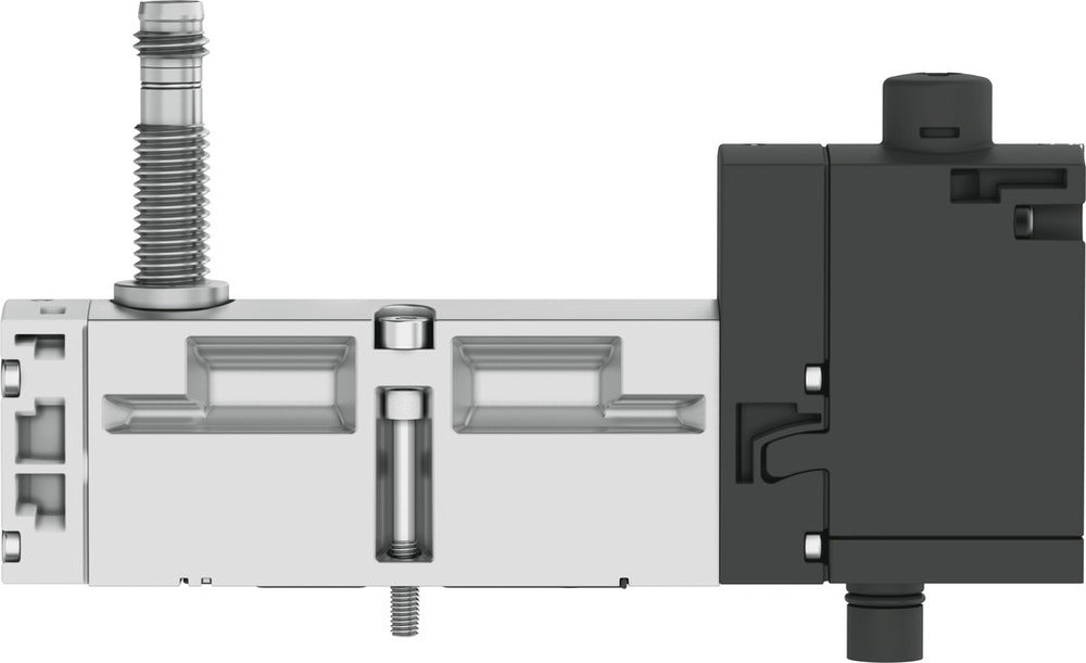 Festo 5/2 Monostabiel Lucht Magneetventiel Bouwgrootte 18mm ISO 15407-2 550l/min - 8033495
