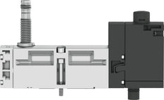 Festo 5/2 Monostabiel Lucht Magneetventiel Bouwgrootte 18mm ISO 15407-2 550l/min - 8033495
