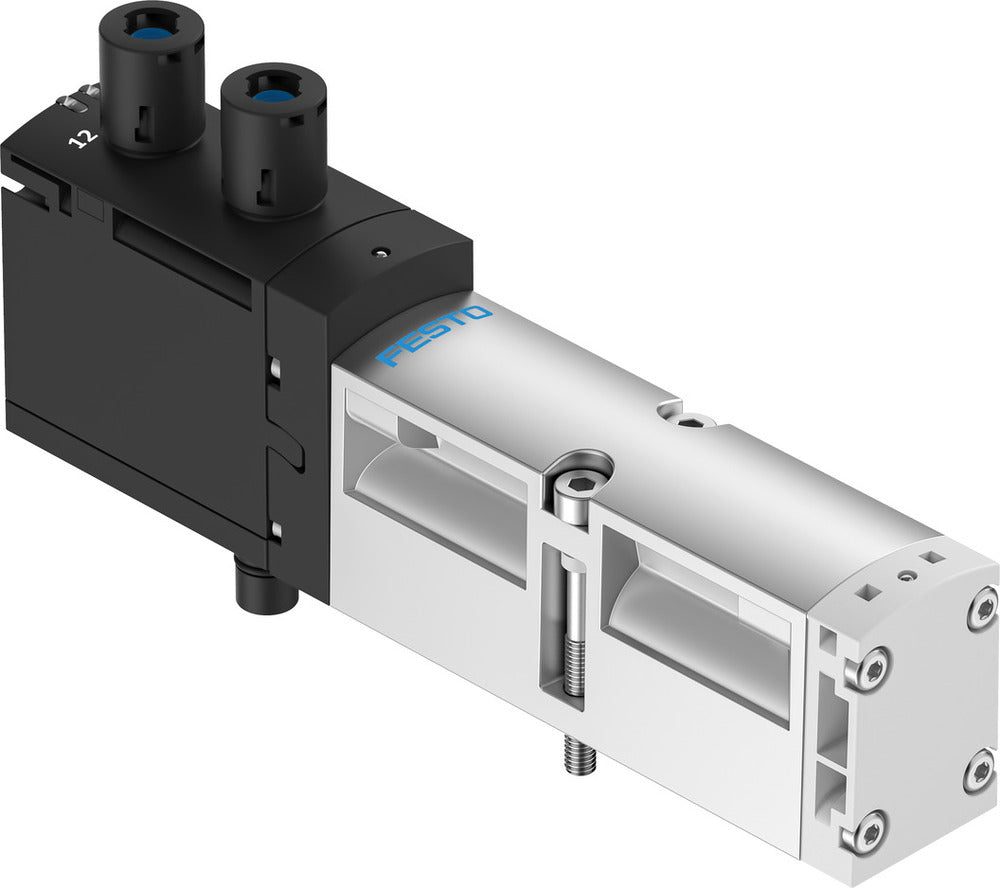 Festo 2x3/2 NC Monostabiel Lucht Magneetventiel Bouwgrootte 26mm ISO 15407-2 900l/min - 8033013