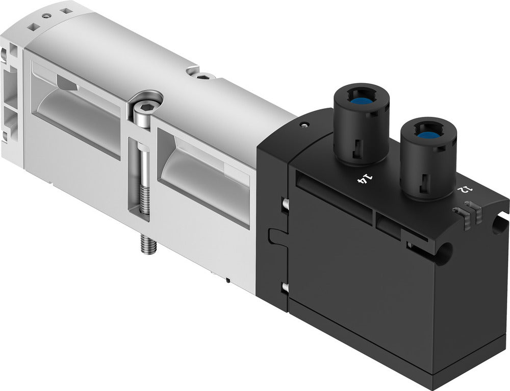 Festo 2x3/2 NC Monostabiel Lucht Magneetventiel Bouwgrootte 26mm ISO 15407-2 900l/min - 8033013