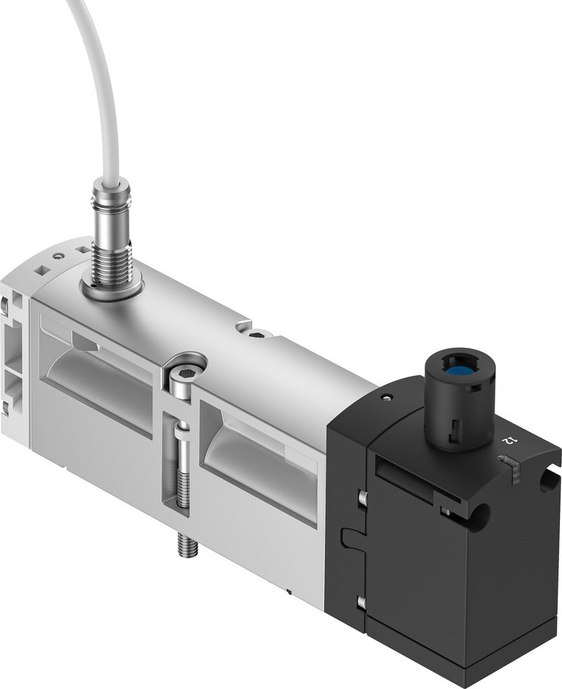 Festo 5/2 Monostable Air Solenoid Valve Size 26mm ISO 15407-2 1100l/min - 8033027