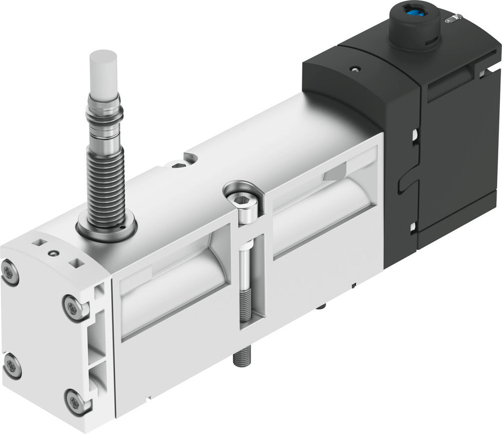 Festo 5/2 Monostabiele Lucht Magneetventiel Bouwgrootte 26mm ISO 15407-2 1100l/min - 8033073