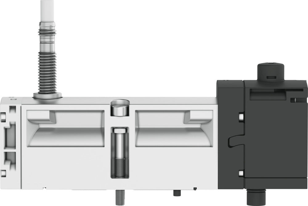 Festo 5/2 Monostabiele Lucht Magneetventiel Bouwgrootte 26mm ISO 15407-2 1100l/min - 8033073