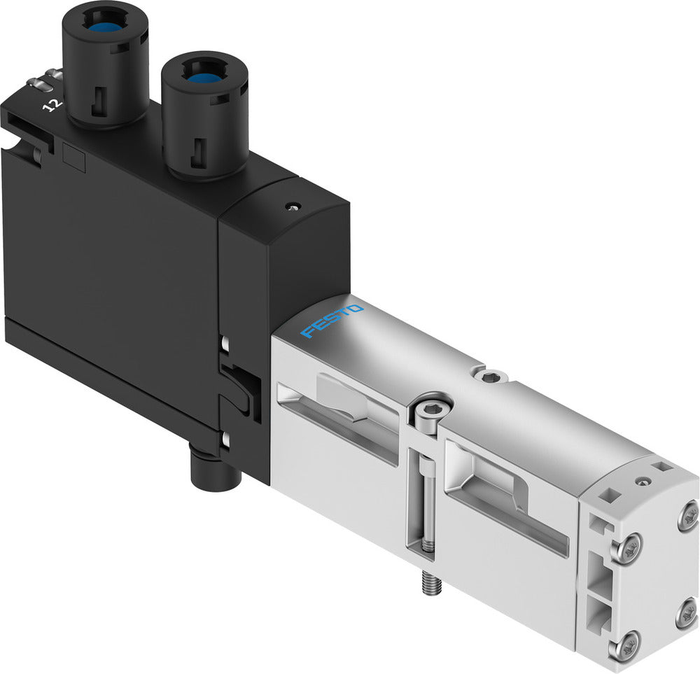 Festo 2x3/2 NO Monostabiel Lucht Magneetventiel Bouwgrootte 18mm ISO 15407-2 400l/min - 8033446