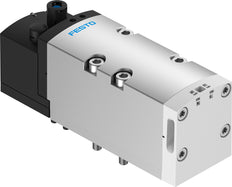 Festo 5/2 Monostabiele Lucht Magneetventiel Bouwgrootte 2 ISO 5599-2 2900L/Min - 8034957
