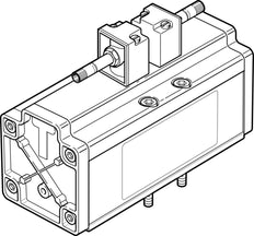 Festo 5/3 NC Lucht Magneetventiel Bouwgrootte 4 ISO 5599-1 4800l/min - 14546