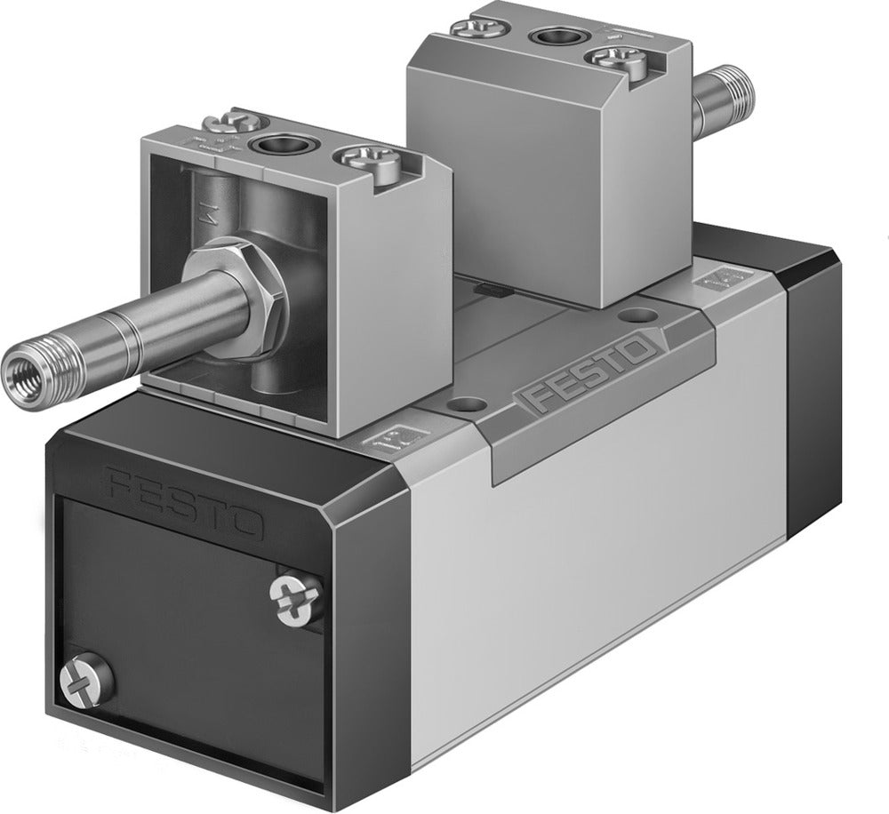 Festo 5/3 Uitgeblazen Lucht Magneetventiel Bouwgrootte 1 ISO 5599-1 1200l/min - 152565