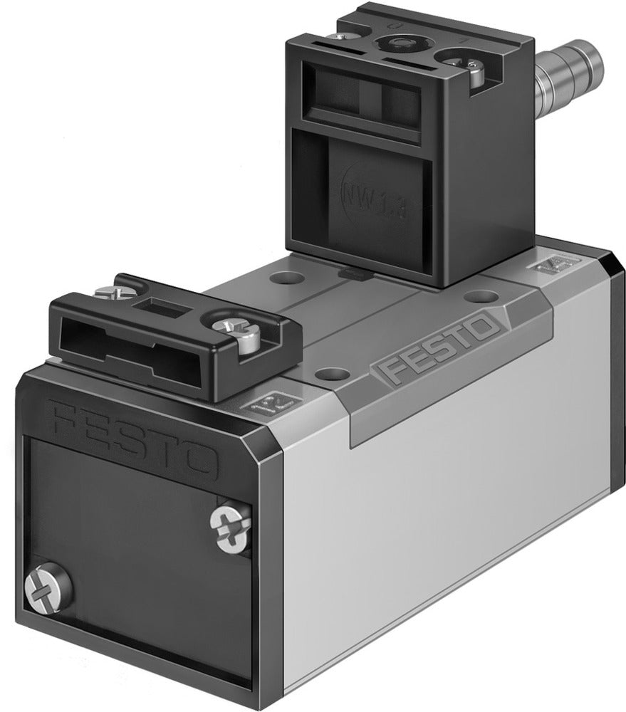 Festo 5/2 Monostabiel Lucht Magneetventiel Bouwgrootte 2 ISO 5599-1 2300l/min - 159700