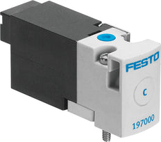 Festo 3/2 NC Monostabiel Lucht Magneetventiel Aansluitplaat 10l/min 0 - 8bar/0 - 116psi - 197001