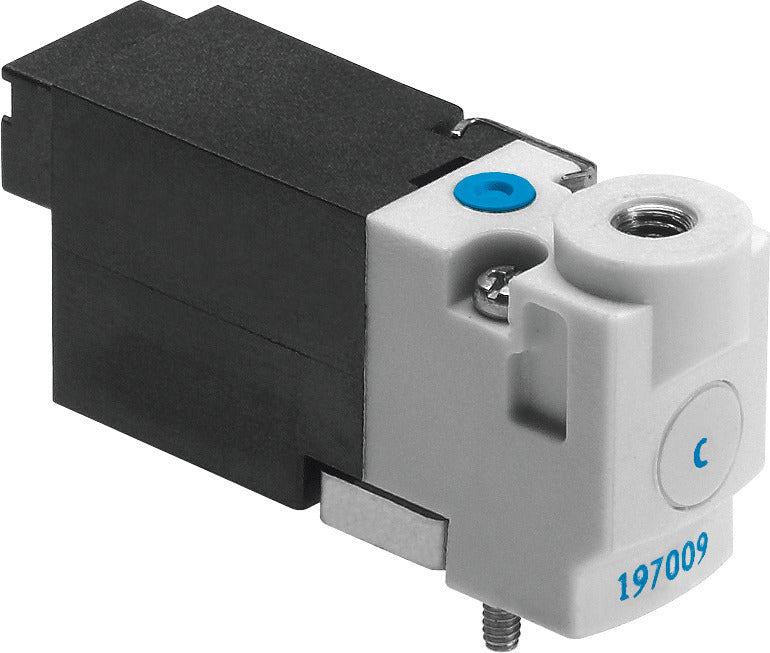 Festo 3/2 NO Monostabiele Lucht Magneetventiel M3 10l/min 0 - 6bar/0 - 87psi - 197027