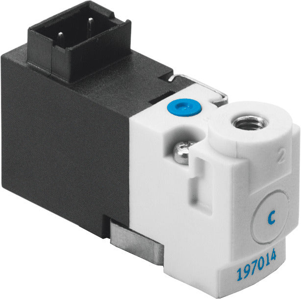 Festo 2/2 NC Monostabiele Lucht Magneetventiel Aansluitplaat 14l/min -0.9 - 2bar/-13 - 29psi - 197050