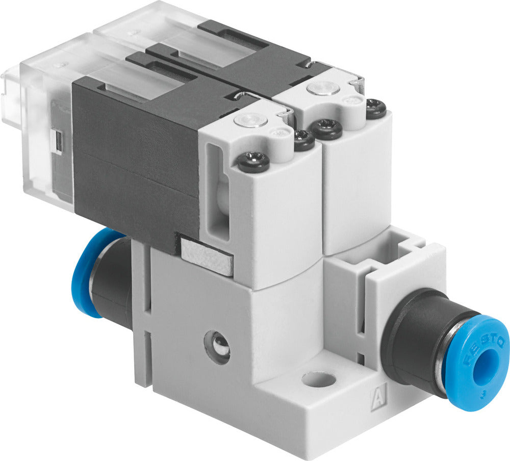Festo 2x2/2 NC Monostabiele Vacuümklep QS-4 30l/min 0 - 1.5bar/0 - 22psi - 560372