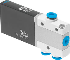 Festo 3/2 NO Monostabiele Lucht Magneetventiel QS-4 100l/min -0,9 - 8bar/-13 - 116psi - 196154