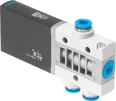 Festo 3/2 NO Monostabiele Lucht Magneetventiel QS-6 200l/min -0,9 - 8bar/-13 - 116psi - 525171