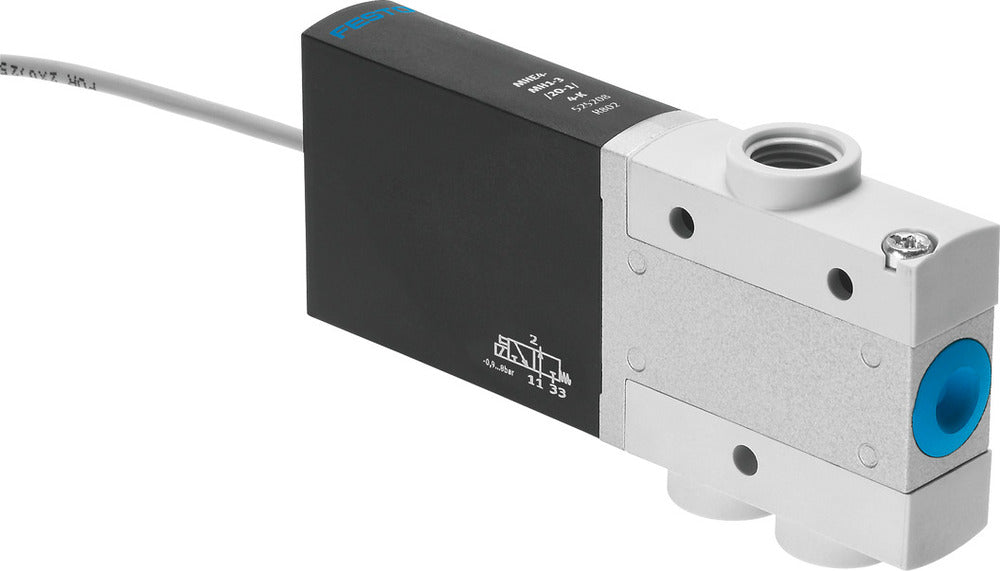 Festo 3/2 NC Monostabiel Lucht Magneetventiel G1/4 400l/min -0.9 - 8bar/-13 - 116psi - 525189