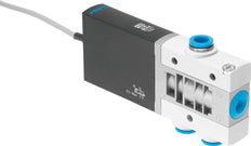 Festo 3/2 NC Monostabiel Lucht Magneetventiel QS-8 400l/min -0.9 - 8bar/-13 - 116psi - 525193