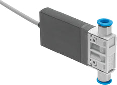 Festo 2/2 NC Monostabiele Lucht Magneetventiel QS-4 50l/min 0.5 - 8bar/7 - 116psi - 572081