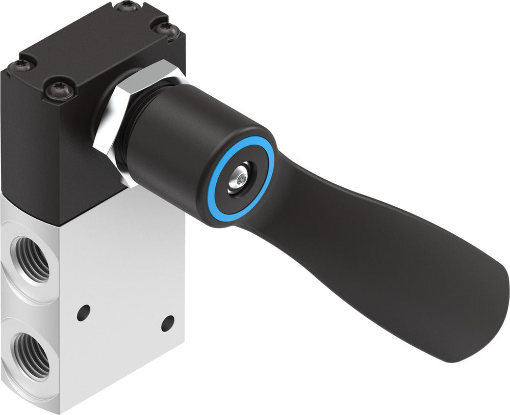 Festo 3/2 NO/NC Monostabiele Handbedieningsklep G1/4 870l/min -0.95 - 10bar/-14 - 145psi - 4165854