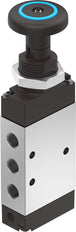 Festo 5/2 Monostabiele Drukknopklep G1/8 750L/Min -0,95 - 10Bar/-14 - 145Psi - 5299709