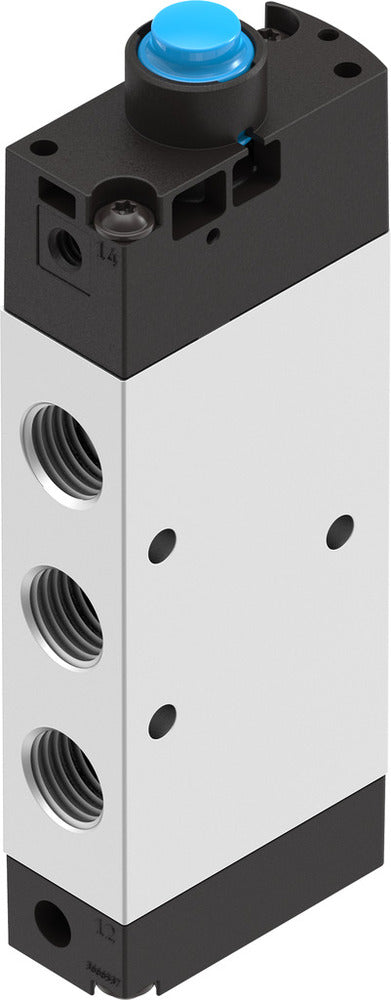 Festo 5/2 Monostabiele Stang Geactiveerde Klep G1/4 1200l/min -0,95 - 10bar/-14 - 145psi - 8031327